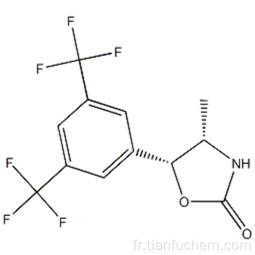 (4S, 5R) -5- [3,5-bis (trifluorométhyl) phényl] -4-méthyl-1,3-oxazolidin-2-one CAS 875444-08-9